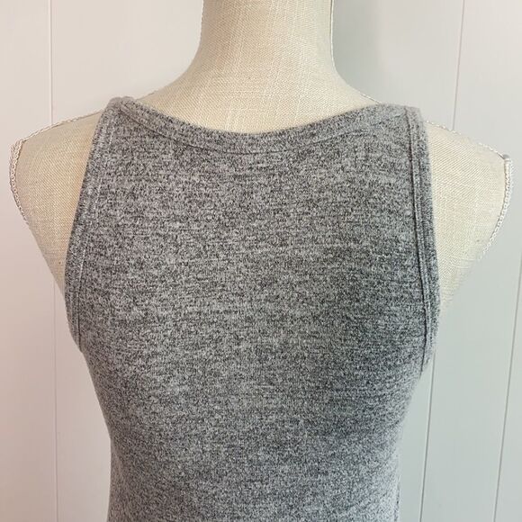 Forever 21 Gray Knit Tank Dress - M - Picture 6 of 7